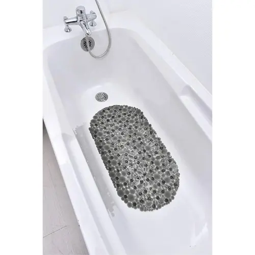 Tendance Guma za kadu 69X36 CM PVC, Siva BUBBLES