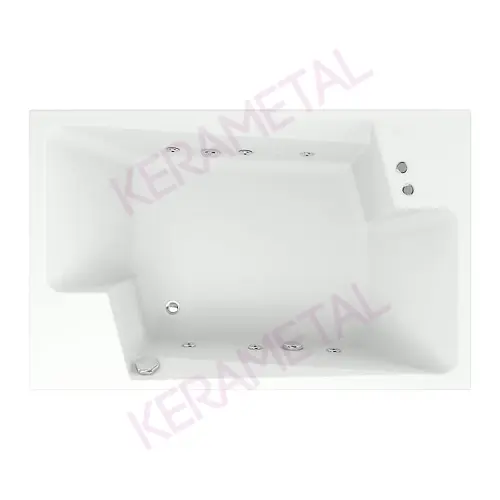 Kolpa Masažna kada Nabucco 190x120/MO-1 794780