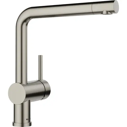 Blanco LINUS saten platinum 527698