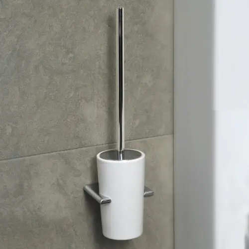 Tatay WC četka Zidna RONDA 95X85X37CM INOX/ABS Bela