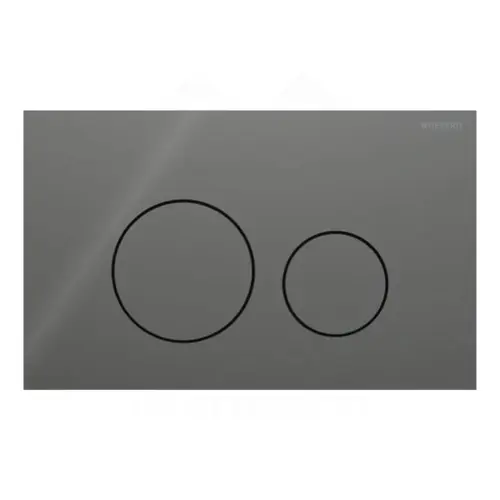 Geberit Sigma40 Round tipka za dvokoličinsku tehniku ispiranja lava - staklo 115.628.JK.1