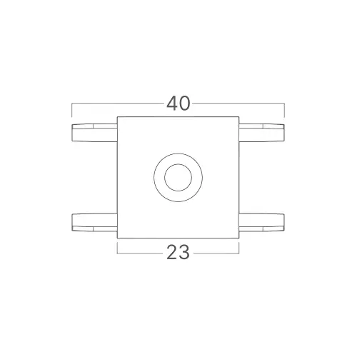 Braytron Magnetni Ravni Konektor Crni 48VDC BY41-81011