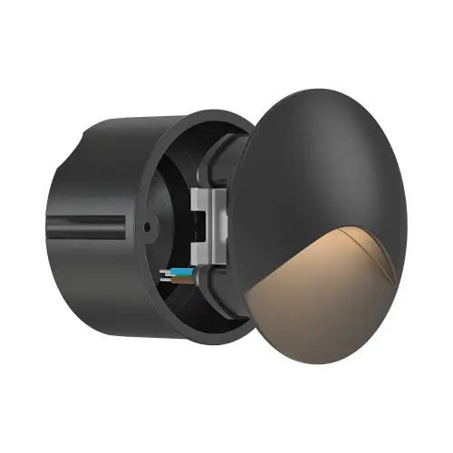 Braytron LED Zidna Svetiljka Veksus 3W Crna 3000K IP65 BG39-00301