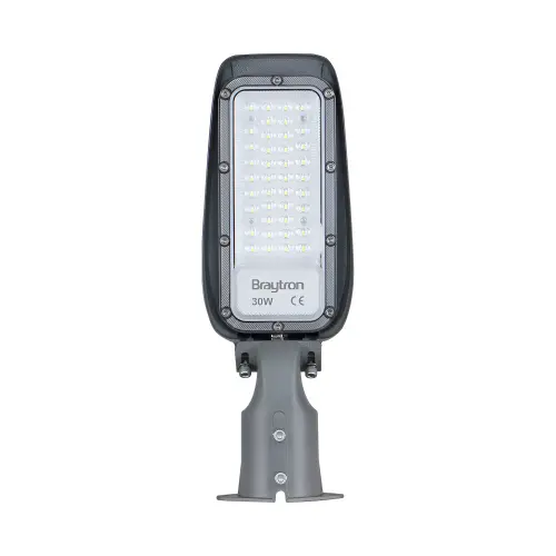 Braytron LED Ulična Svetiljka 30W Siva 6500K IP66 BT42-93032