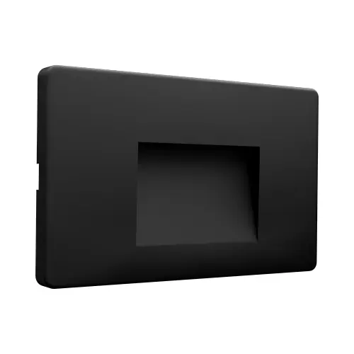 Braytron LED Zidna Svetiljka Kvadratna 3W Crni CCT IP65 BG38-02181