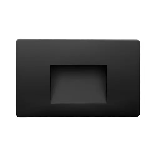 Braytron LED Zidna Svetiljka Kvadratna 3W Crni CCT IP65 BG38-02181