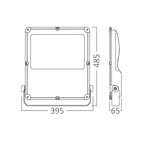 Braytron LED Reflektor 300W Sivi 4000K IP66 BT62-09712