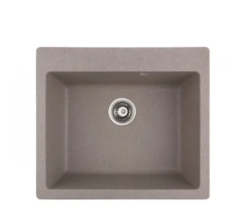 Inter Ceramic Sudopera usadna pravougaona 50x57x22,5 sifon 11cm granit bez+s1