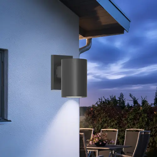 Braytron GU10 Zidna Svetiljka Crni IP65 BG32-00101