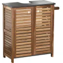 Tendance Acacia kupatilski ormarić sa 2 VRATA policom I DRŽAČEM PEŠKIRA 60X30X70CM MDF