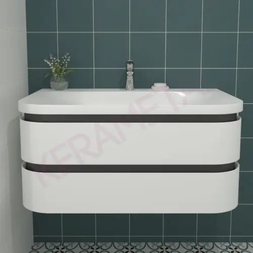 Kolpa ormarić sa umivaonikom Vittoria OUV 100cm White 547040