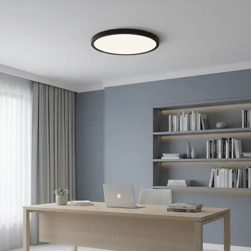 Braytron LED Plafonjera Okrugli 25W Crni BP07-20381