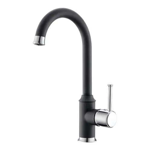 Metalac xGranit za sudoperu Arc - Crna T03800
