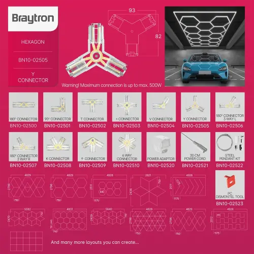 Braytron Hegza Konektor Y BN10-02505