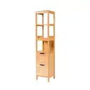 Tendance kupatilski ormarić sa 2 FIOKE I 3 POLICE MAHE 30X30X1445CM MDF BAMBUS