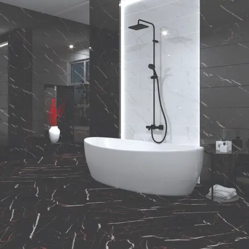 Kanjiža Luxor Black 25x75