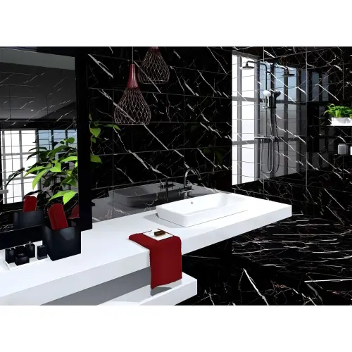 Kanjiža Luxor Black 25x75