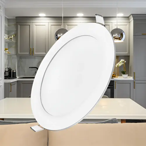 Braytron LED Panel Ugradni Okrugli 10" 24W Beli 6500K LP01-02430