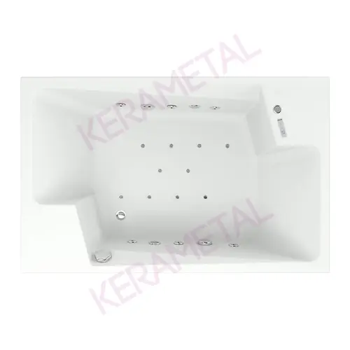 Kolpa Masažna kada Nabucco 190x120/MO-2 V+V 960030