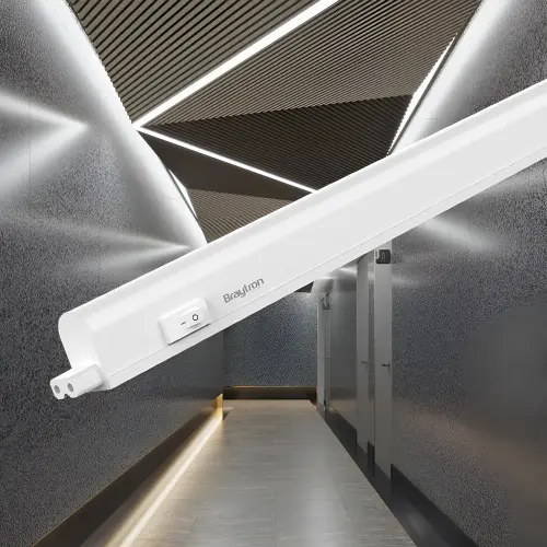 Braytron LED Linijska Svetiljka Okrugla 7W Bela 6500K BN11-00730