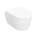 Geberit iCon set konzolna WC šolja, smanjena dubina, skriveno kačenje, Rimfree, sa WC daskom 502.381.00.1
