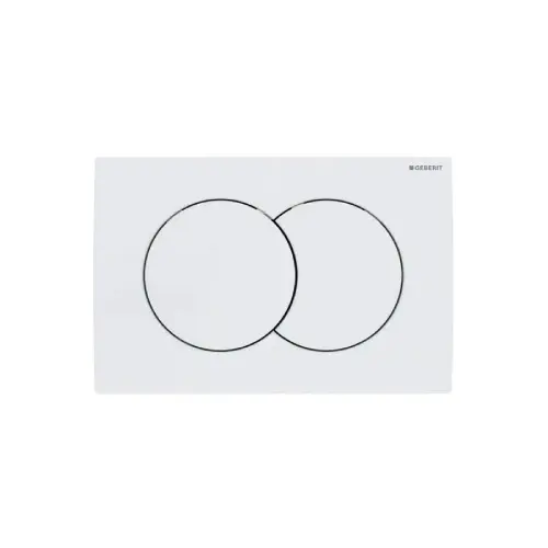 Geberit tipka Delta 01 Bela 115.107.11.1