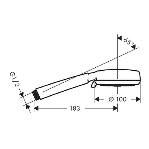 Hansgrohe Crometta 100 MULTI tuš ručica 26823400