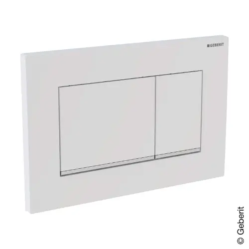 Geberit tipka Sigma 30 Bela/mat/lakirana 115.883.01.1