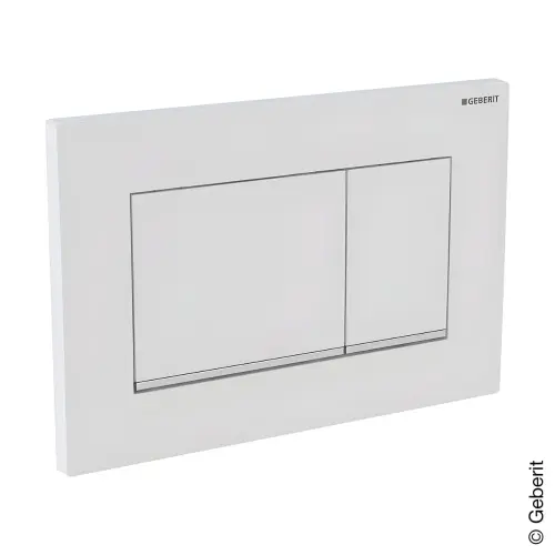 Geberit tipka Sigma 30 Bela/mat/lakirana 115.883.01.1