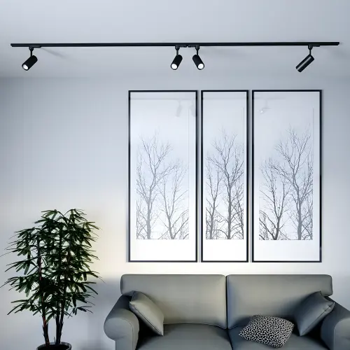 Braytron LED Šinski Reflektor 15W Crni 3000K BD40-00101