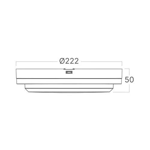 Braytron LED Plafonjera Okrugla 18W CCT KIT IP65 BC15-00980