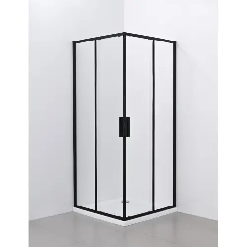 NOKS Paravan 5006B providno staklo 90x90x195 Black