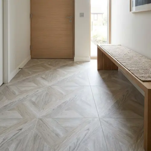 INTARSIO Bianco RETTIFICATO 61X61