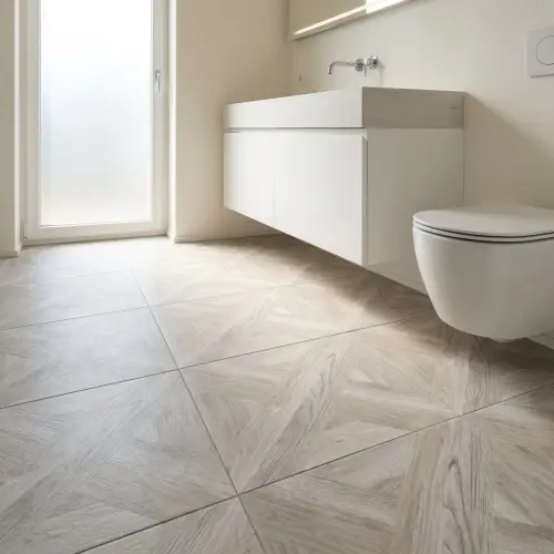 INTARSIO Bianco RETTIFICATO 61X61