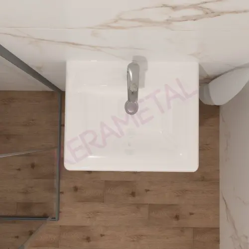 Kolpa ormarić sa umivaonikom Evelin OUE 55cm Gray/Oak 562040