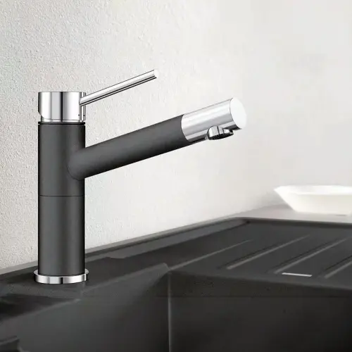 Blanco ALTA Compact silgranit HD slavina Antracit 515323 HD