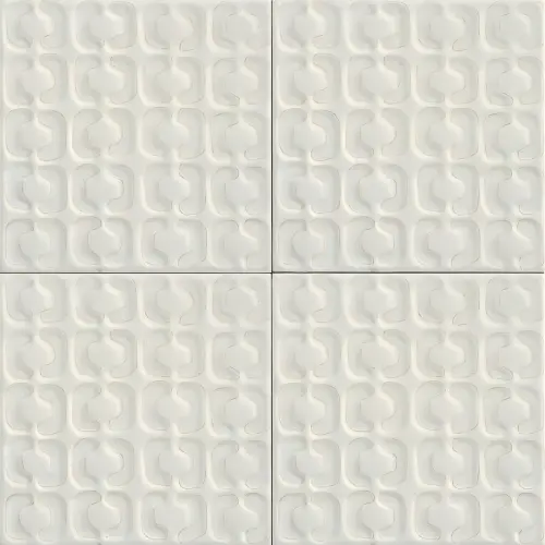 Marazzi Memoria Bianco Structured Stamp Lux 15x15 cm 10mm MAY9