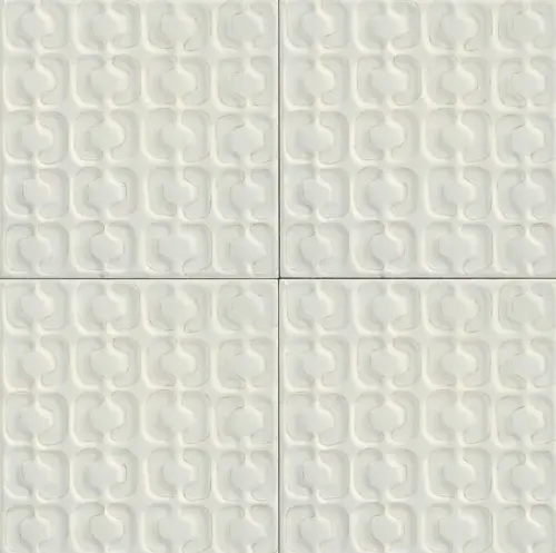 Marazzi Memoria Bianco Structured Stamp Lux 15x15 cm 10mm MAY9