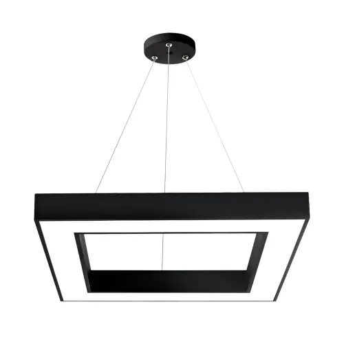 Braytron LED Visilica Kvadratna 45W Crni CCT sa Daljinskim BH16-07291
