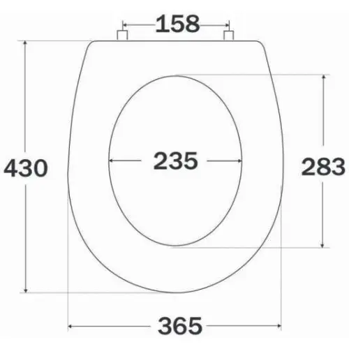 Kerametal WC daska ARIZONA C8 PODESIVA