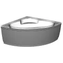 Kolpa obloga za kadu Royal 120cm Bela/ABS 739140