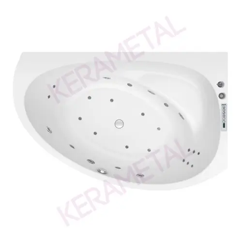 Kolpa Masažna kada Libretto 160x100/MO-2 Vital+Mikro - Leva 927390