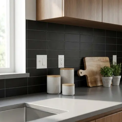 Marazzi Confetto Nero 5x15cm MDSY