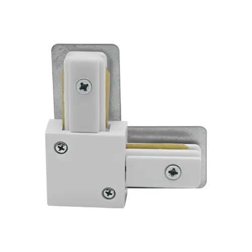 Braytron Ugaoni Konektor za Šinu Monofazna Bela BY40-00230