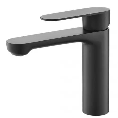Inter Ceramic Slavina za lavabo torino jednoručna 1m sedal crna mat