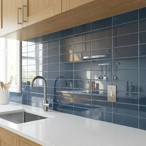 Marazzi Rice Blu Lux 7,5x20cm M969