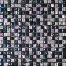 Stakleni mozaik lila/siva 300x300 305-kom