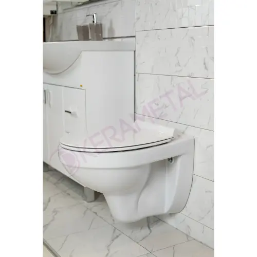 Kerametal WC daska Slim TOPFIX PLASTIC