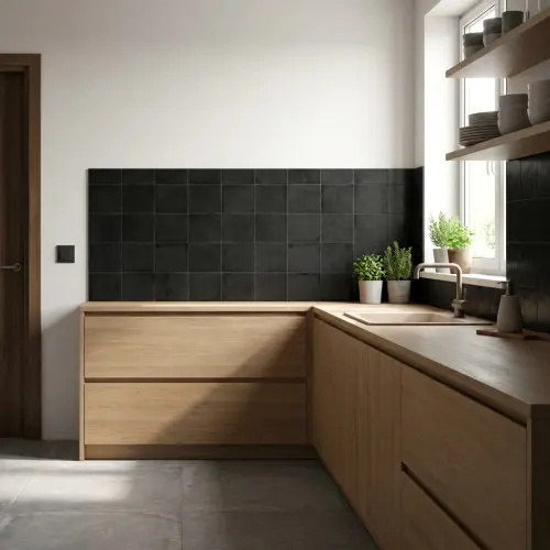 Marazzi Memoria Nero Lux 15x15cm MANW