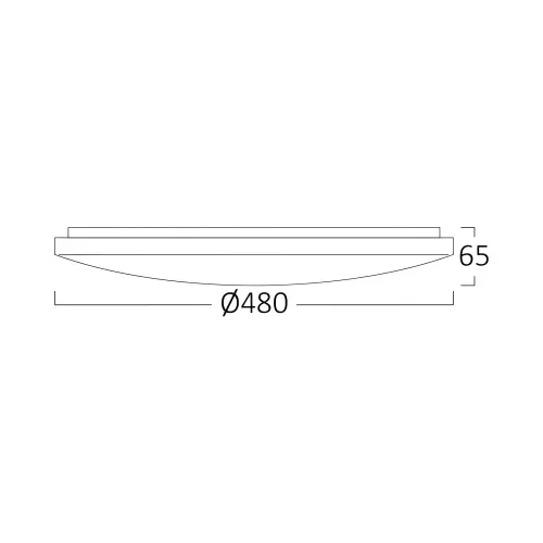 Braytron LED Plafonjera Okrugla 44W CCT BH16-22480